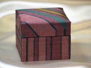 「大島紬」の和装小物箱